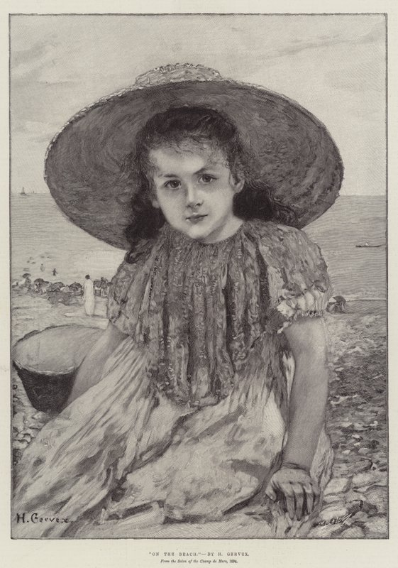 På stranden av Henri Gervex