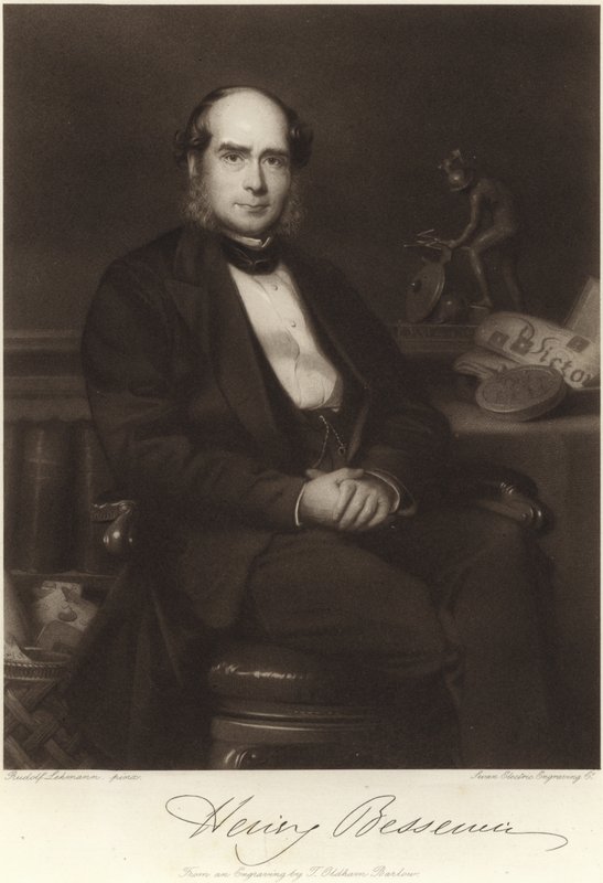 Sir Henry Bessemer av Henri Lehmann