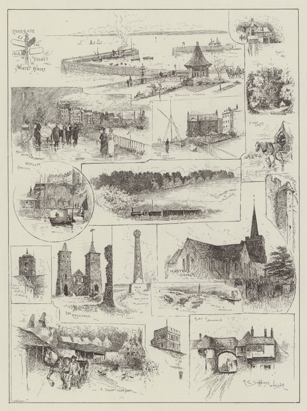 Ramsgate och Isle of Thanet som vinterort av Henry Charles Seppings Wright