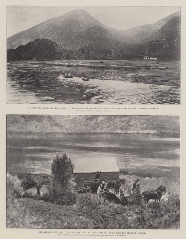 Kungen i Skottland av Henry Charles Seppings Wright