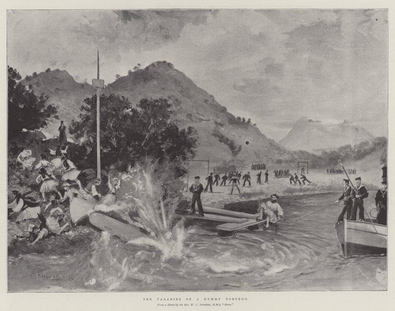 En torpedattrappas vagaries av Henry Charles Seppings Wright