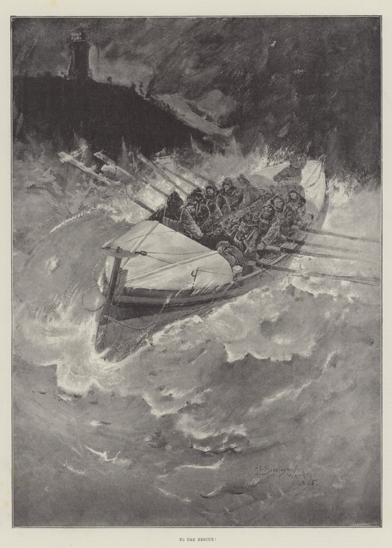 Till undsättning! av Henry Charles Seppings Wright