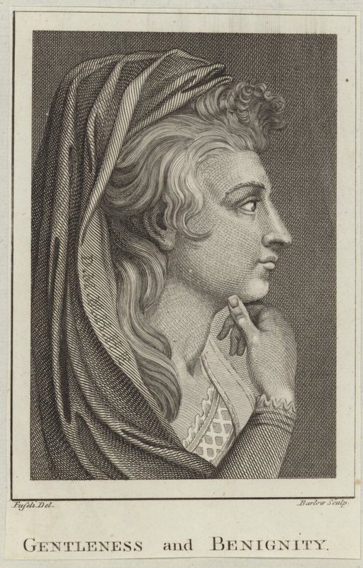 Mildhet och godhet av Johann Heinrich Füssli