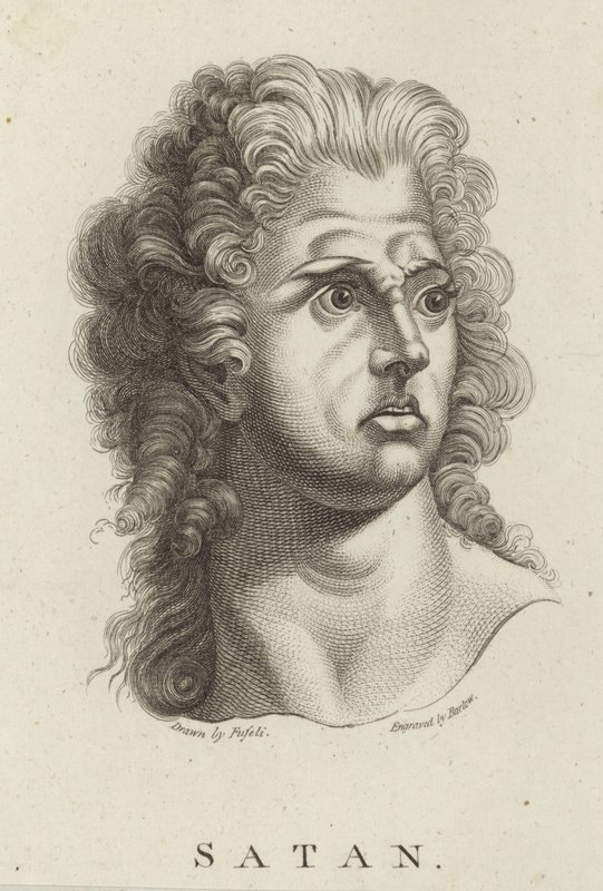 Satan av Johann Heinrich Füssli