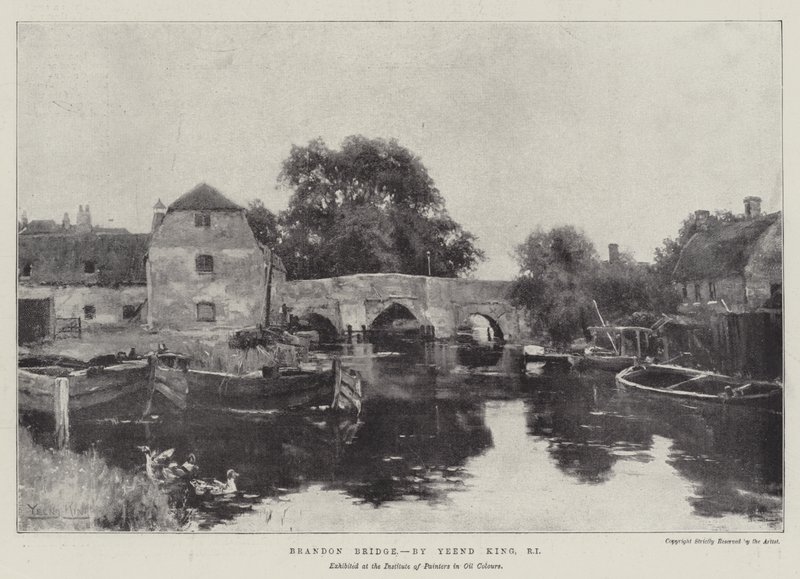 Brandon Bridge av Henry John Yeend King
