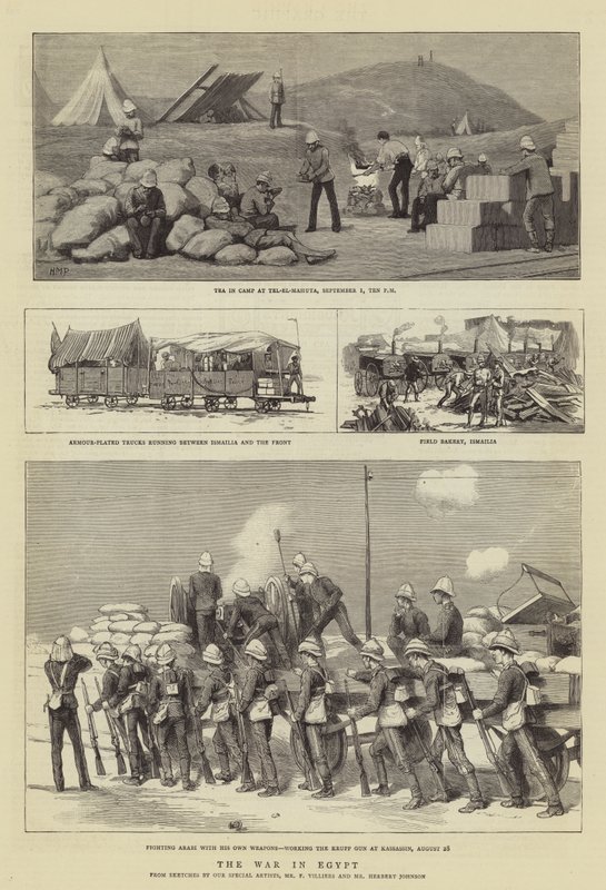 Kriget i Egypten av Henry Marriott Paget