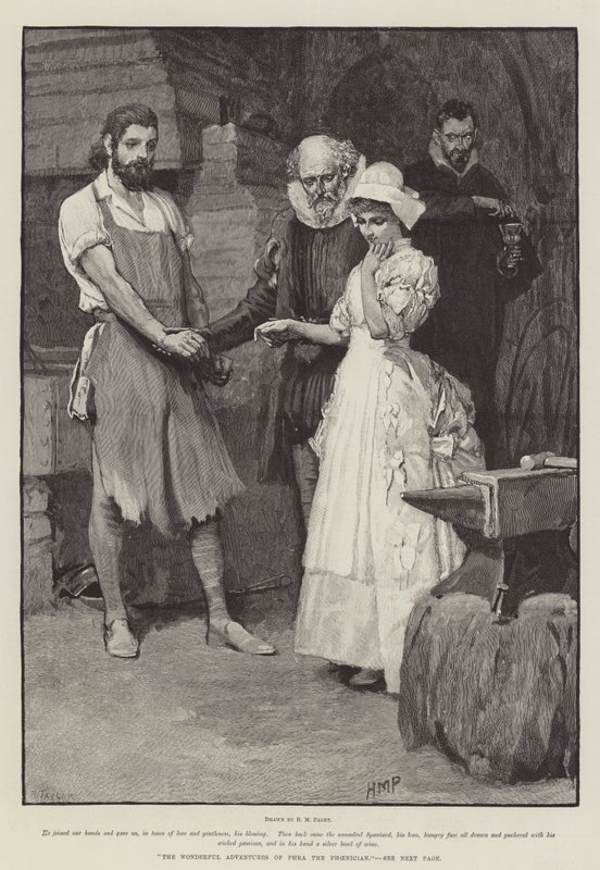 Phra the Fenicians underbara äventyr av Henry Marriott Paget