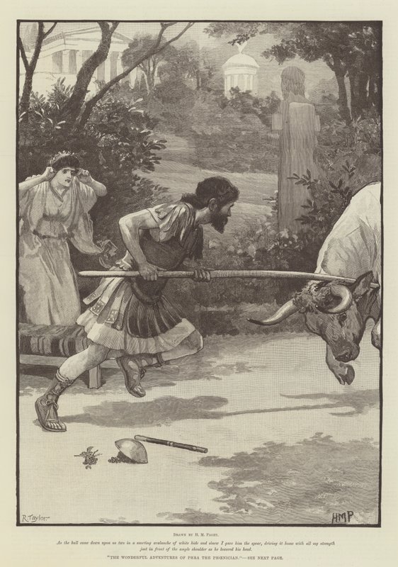 Phra the Fenicians underbara äventyr av Henry Marriott Paget