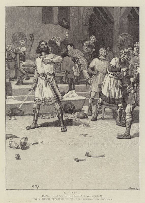 Phra the Fenicians underbara äventyr av Henry Marriott Paget