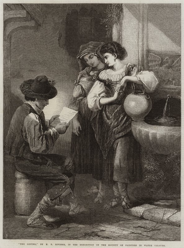 Brevet av Henry Parsons Riviere