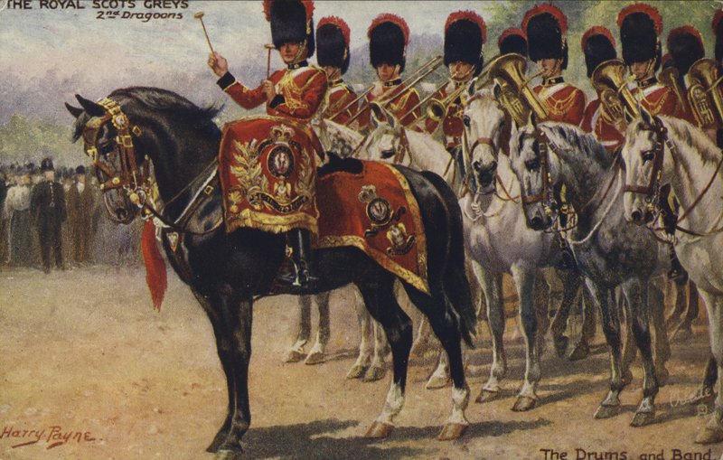 Royal Scots Greys av Henry Payne