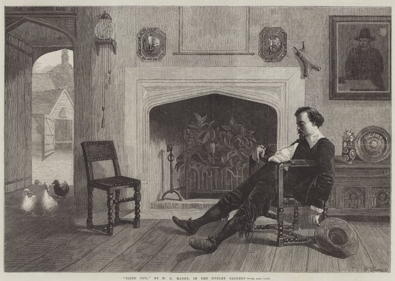 Uttröttad av Henry Stacey Marks