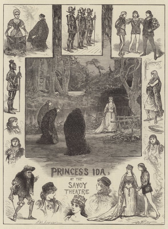Prinsessan Ida på Savoyteatern av Henry Stephen Ludlow