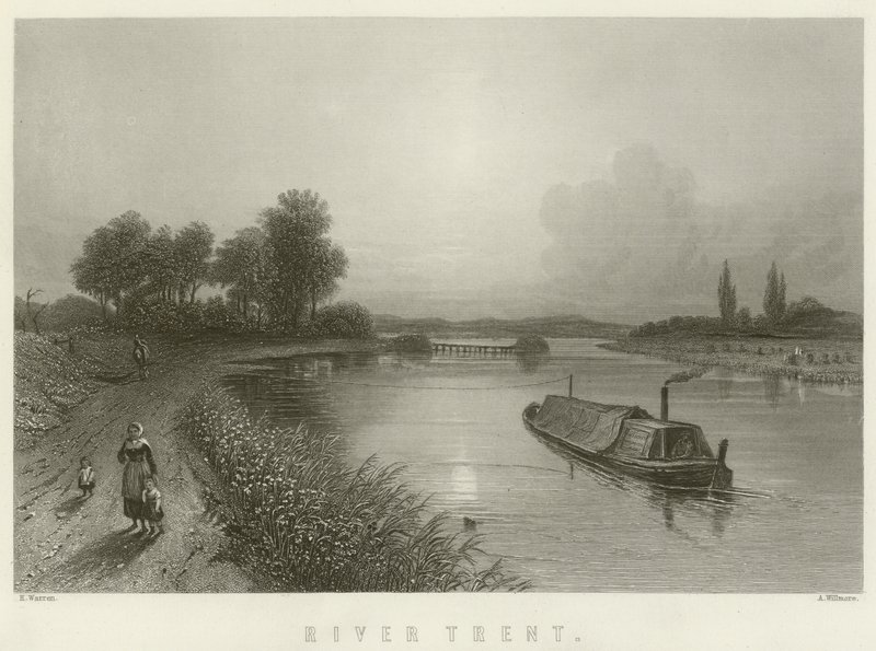 floden Trent av Henry Warren