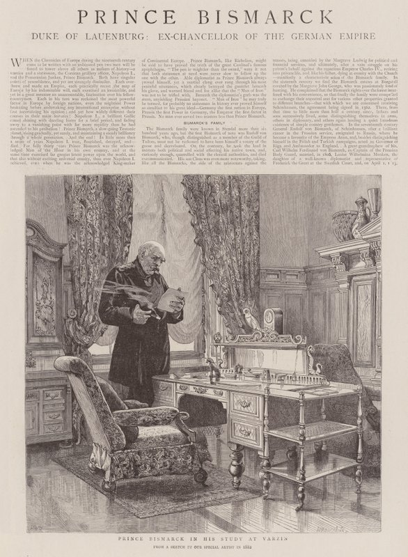 Prins Bismarck av Henry William Brewer