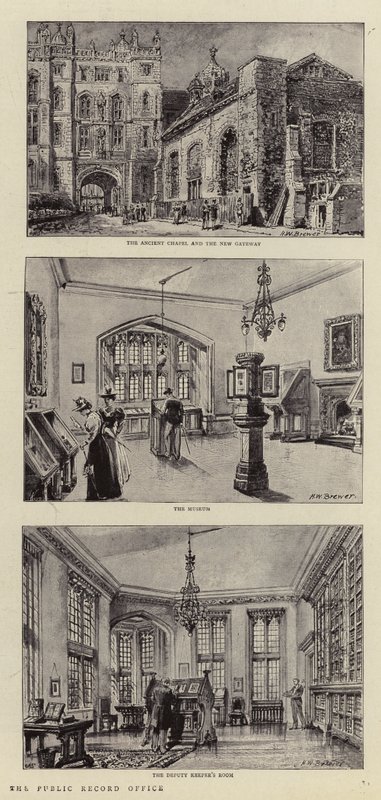 Public Record Office av Henry William Brewer