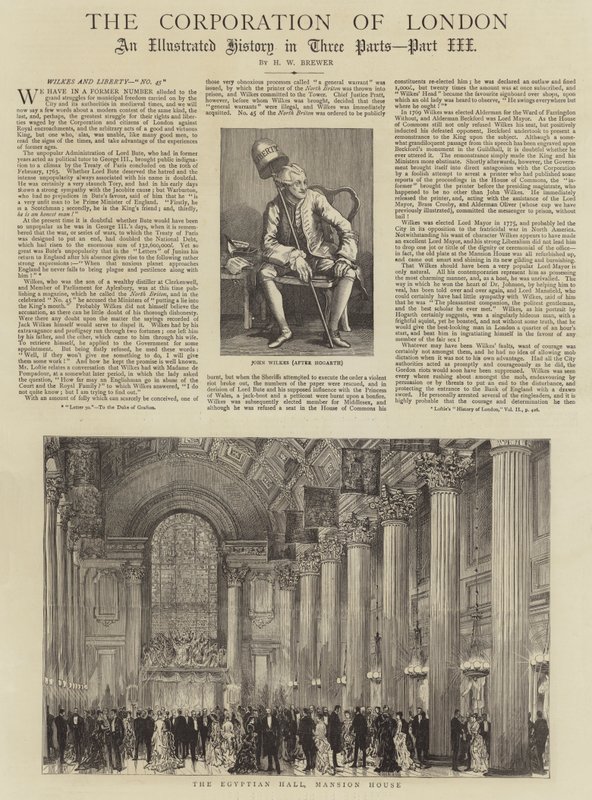 The Corporation of London av Henry William Brewer