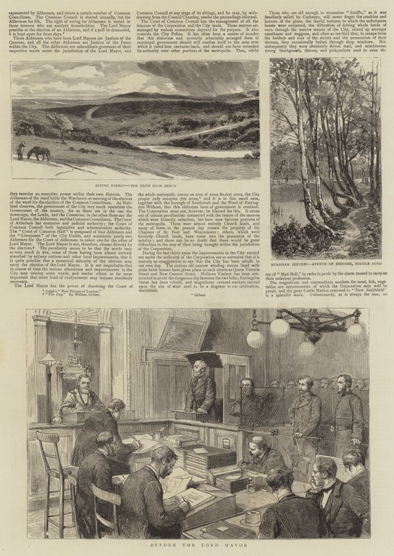 The Corporation of London av Henry William Brewer