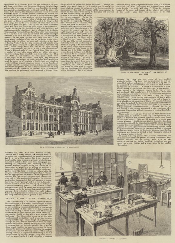 The Corporation of London av Henry William Brewer