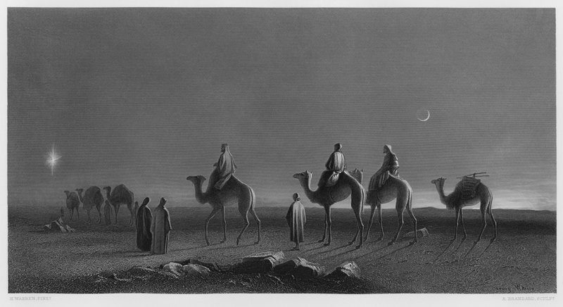 Le Fetu i Sasae, mai le ata i le Royal Collection swed av Henry after Warren