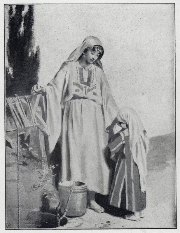 En östlig brunn (litho) av Henry Andrew Harper