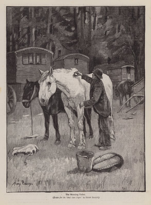 Morgontoaletten (gravyr) av Henry Bailey