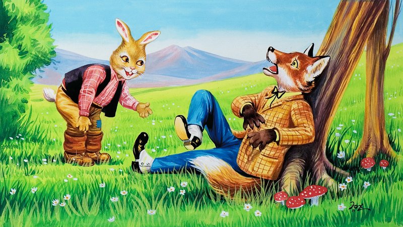 Brer Rabbit och Brer Fox av Henry Charles Fox