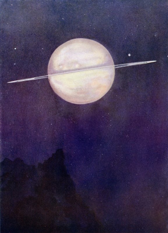 Planeten Saturnus av Henry Charles Seppings Wright