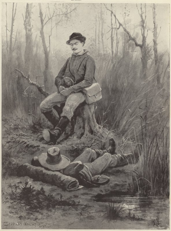 Spansk-amerikanska kriget av Henry Charles Seppings Wright