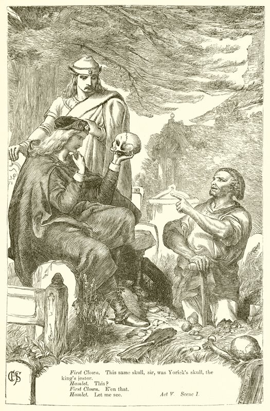 Hamlet av Henry Courtney Selous