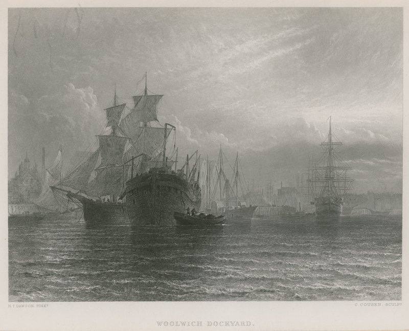 Woolwich varv av Henry Dawson