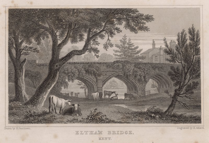 Eltham Bridge, Kent av Henry Gastineau