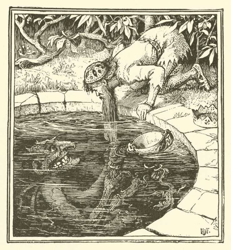 King Kojata (gravyr) av Henry Justice Ford