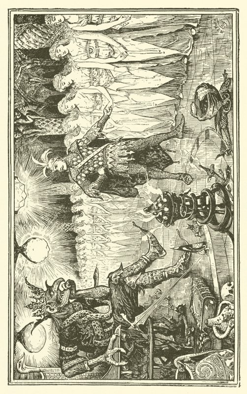 King Kojata (gravyr) av Henry Justice Ford