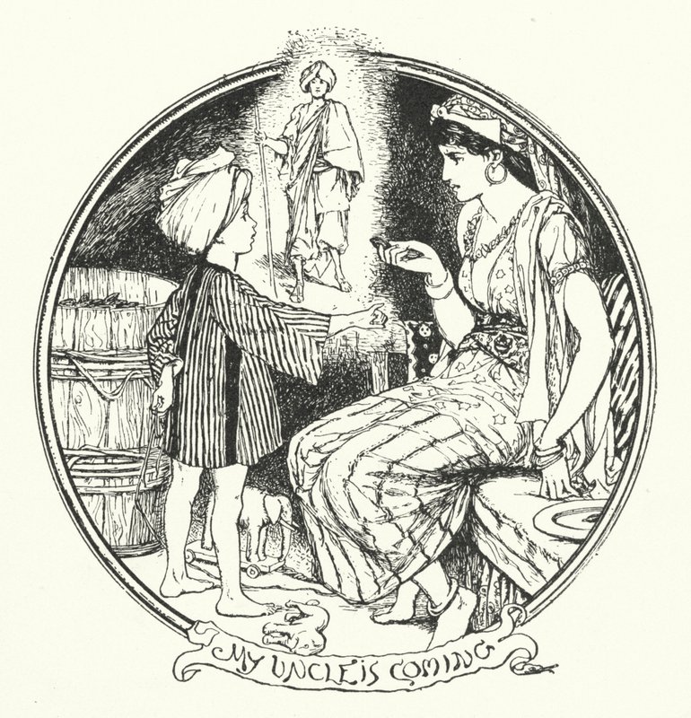 Min farbror kommer (gravyr) av Henry Justice Ford