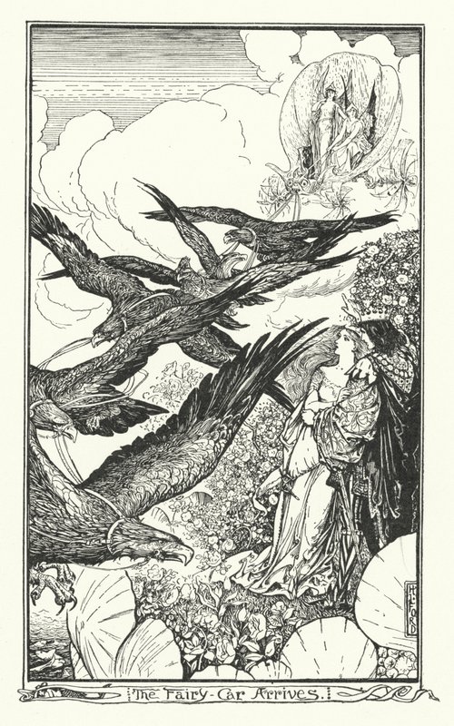 The Fairy-Car Arrives (gravyr) av Henry Justice Ford