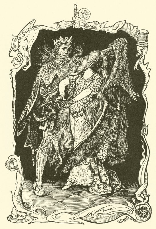 Den mångpälsade varelsen (gravyr) av Henry Justice Ford