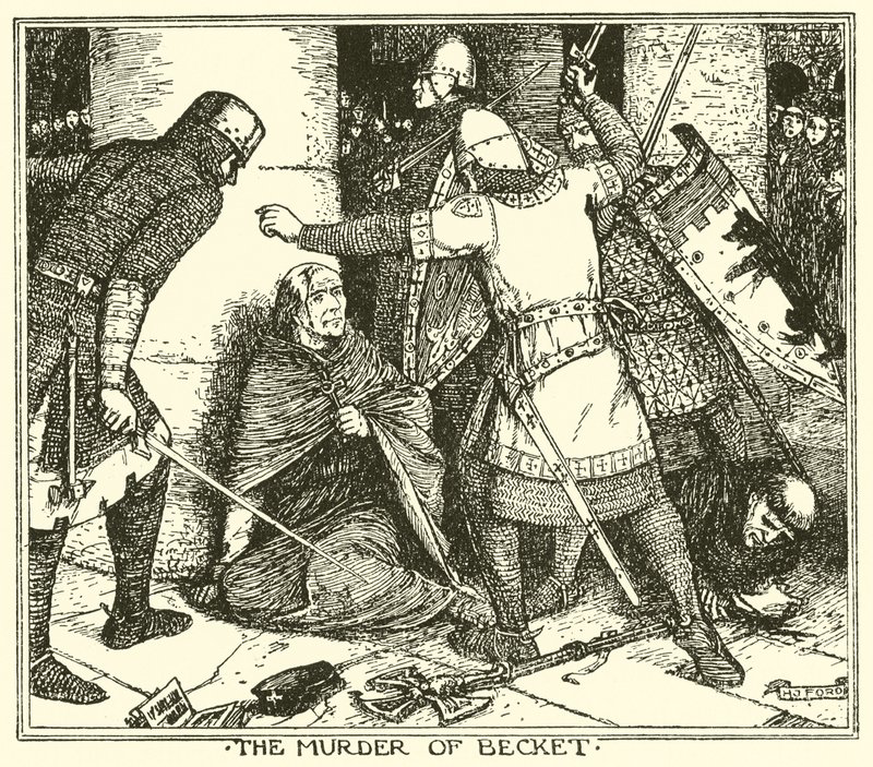 Mordet på Becket av Henry Justice Ford