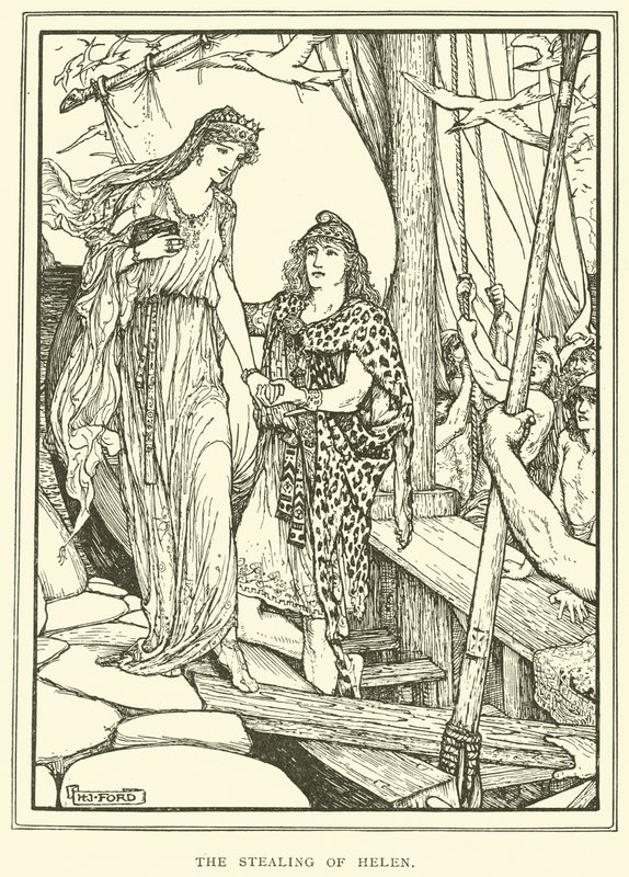 Stöldet av Helen av Henry Justice Ford