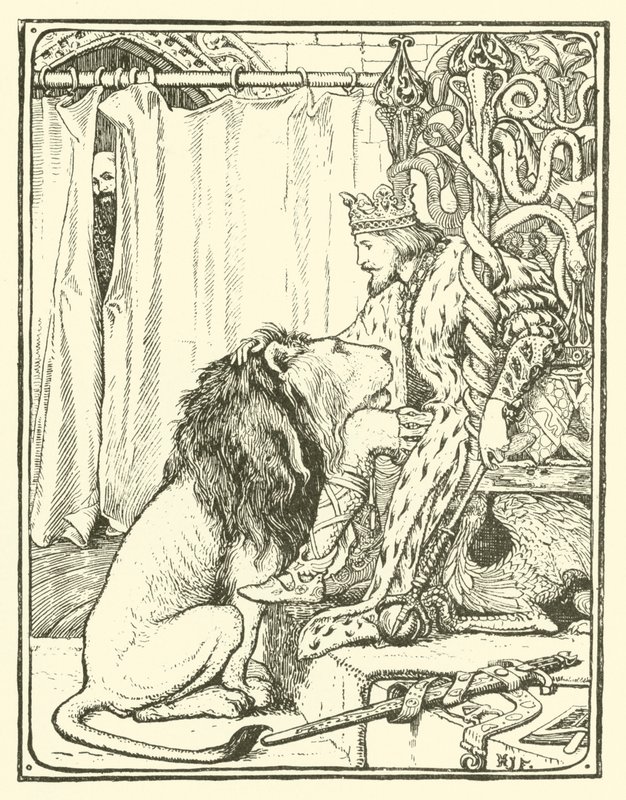 De tolv jägarna (gravyr) av Henry Justice Ford