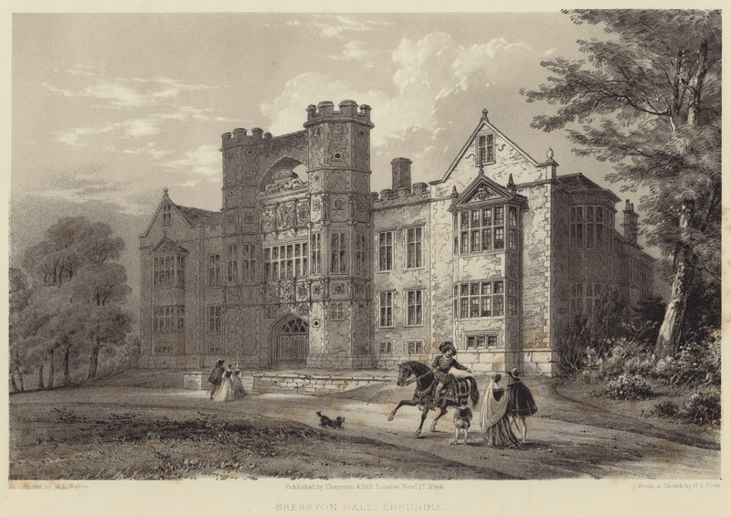 Brereton Hall, Cheshire av Henry Lark Pratt
