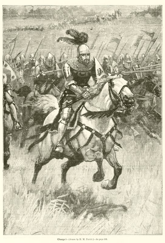 Avgift! (gravyr) av Henry Marriott (after) Paget