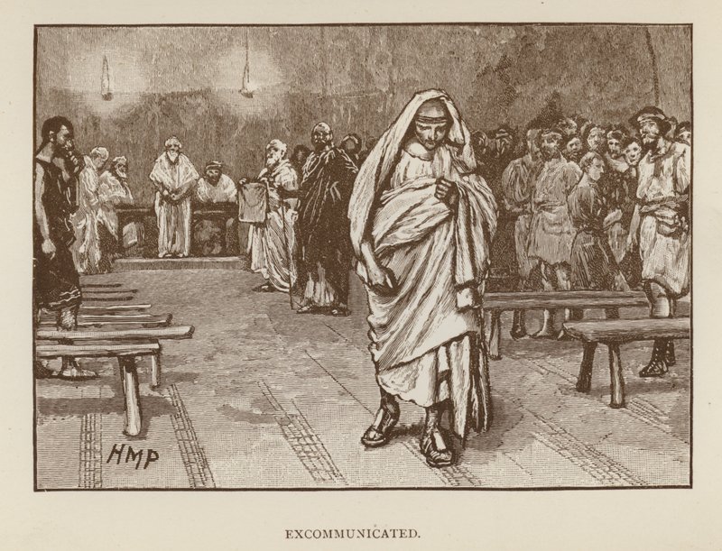 Exkommunicerad (litho) av Henry Marriott (after) Paget