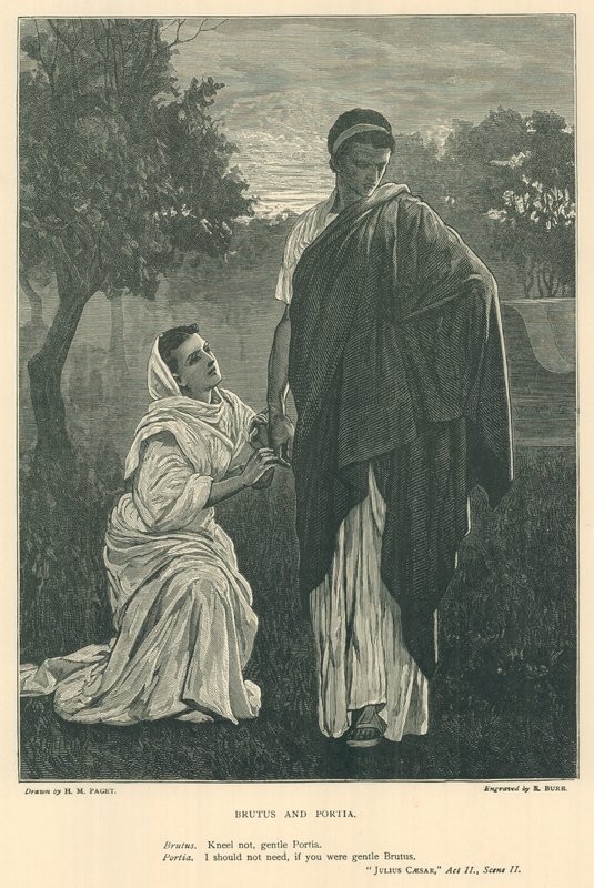 Illustration för Julius Caesar av Henry Marriott Paget