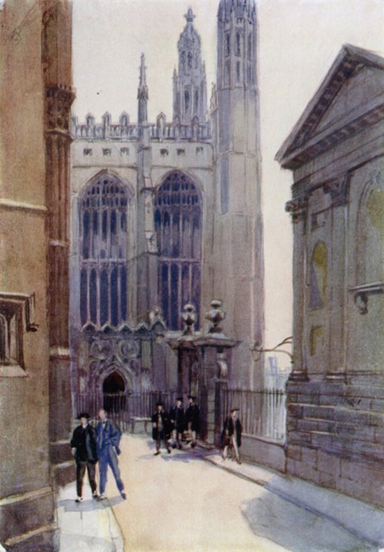 Kings Chapel och Clare Chapel av Henry Morley