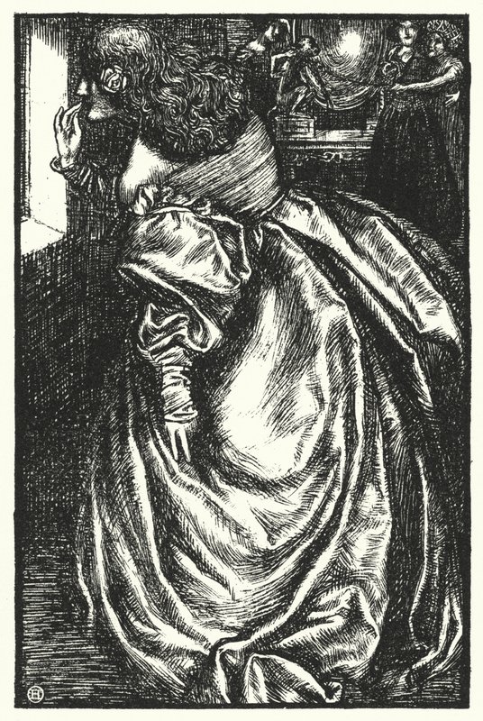 Matthew Arnolds dikt: Hertiginnan Marguerite (gravyr) av Henry Ospovat