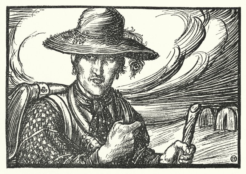 Matthew Arnolds dikt: The Scholar Gipsy (gravyr) av Henry Ospovat