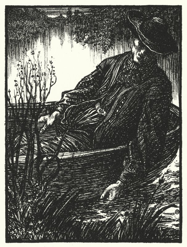 Matthew Arnolds dikt: The Scholar Gipsy (gravyr) av Henry Ospovat