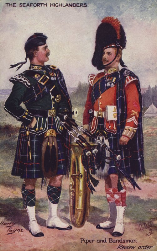 Seaforth Highlanders av Henry Payne