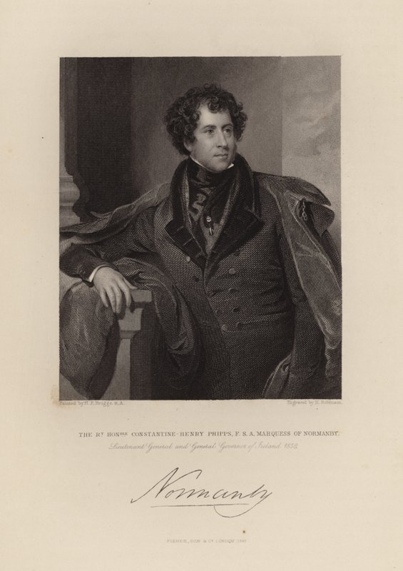 Den rätte ärade Constantine Henry Phipps av Henry Perronet Briggs